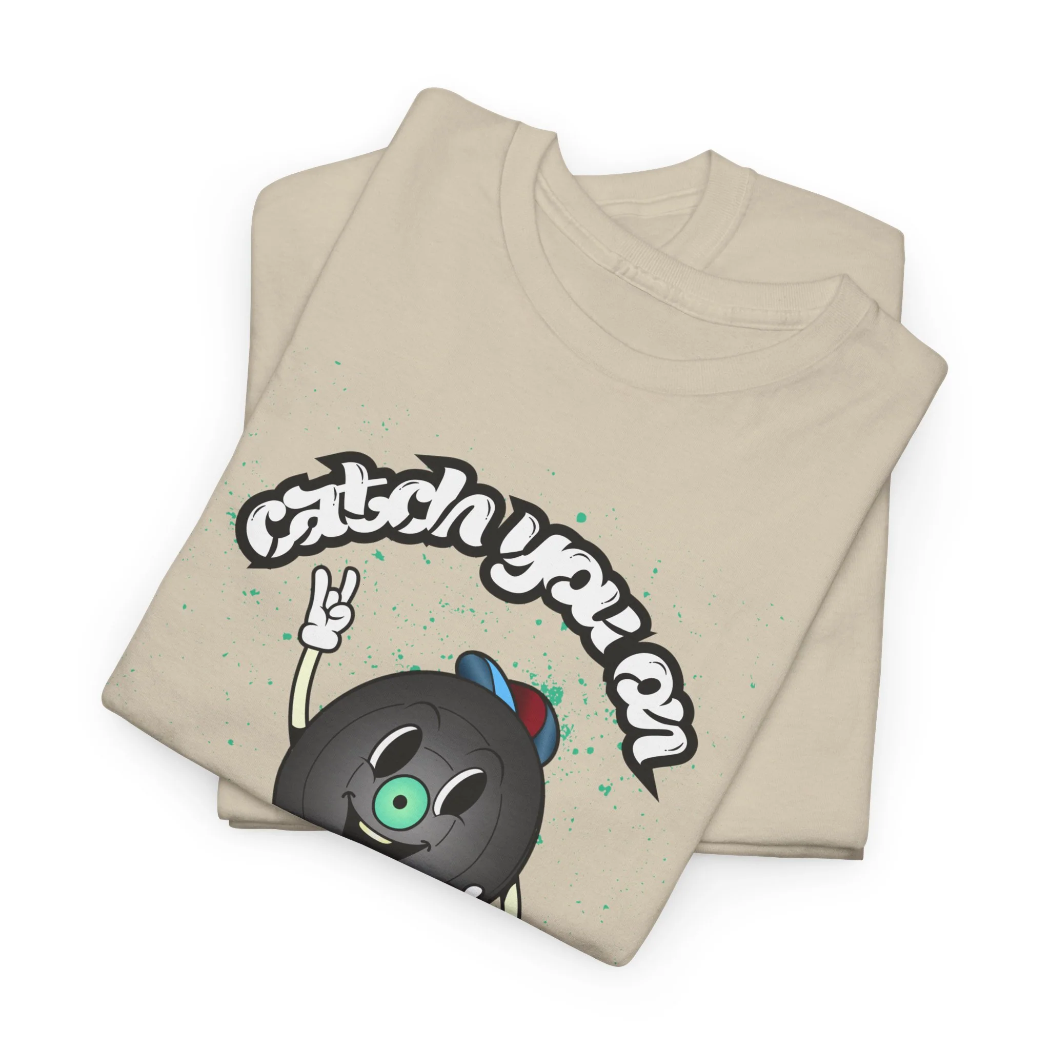 'Catch You On The Flip Side' Men's Vinyl T-Shirt - Image 22