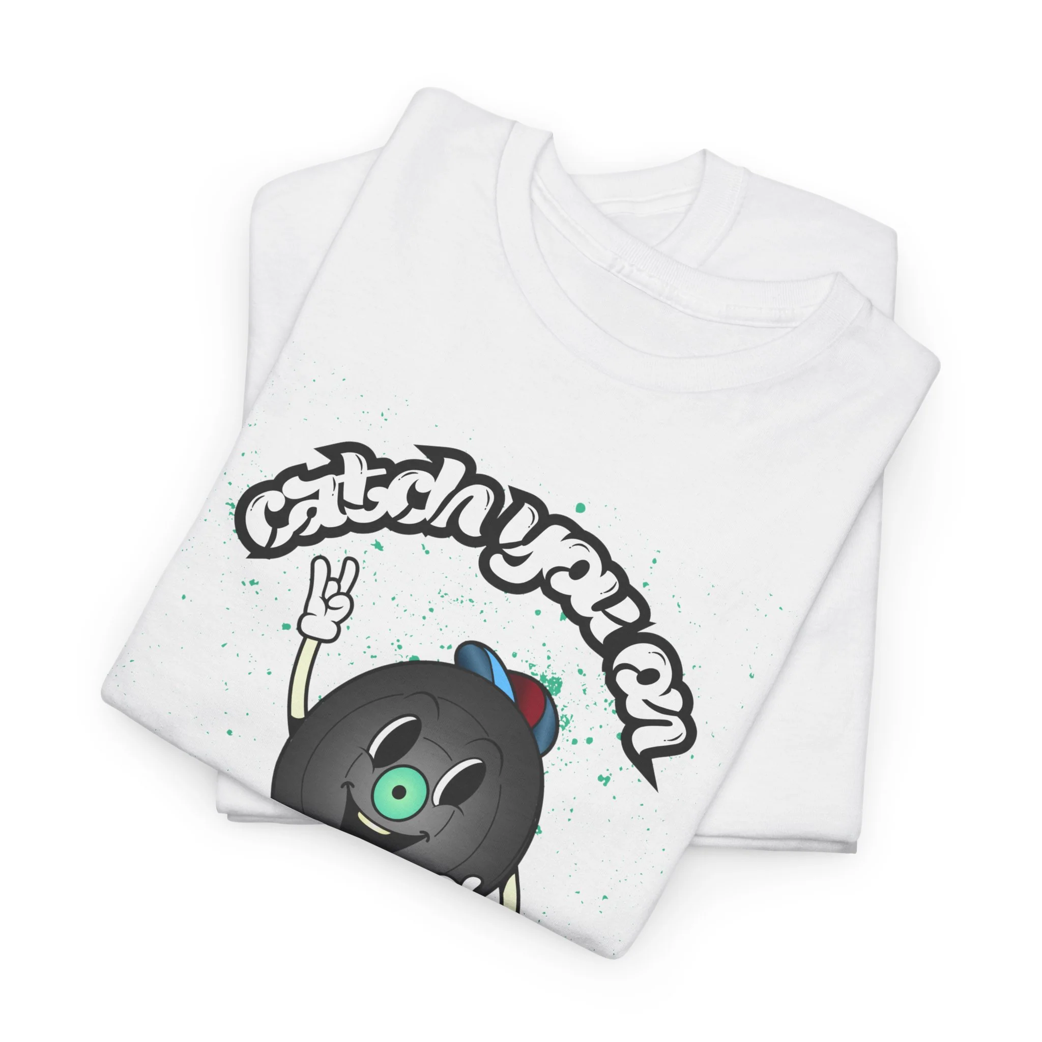 'Catch You On The Flip Side' Men's Vinyl T-Shirt - Image 4