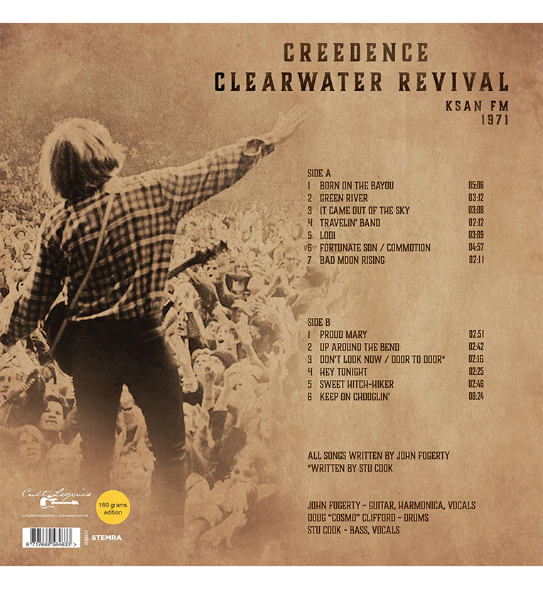 Creedence Clearwater Revival – Live at the Fillmore West, 1971 (12-Inch Album on 180g Vinyl) - Image 3