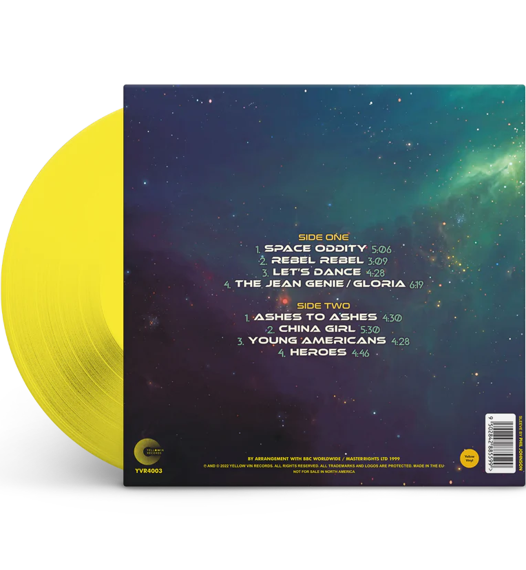 David Bowie – Odyssey: Live in Milton Keynes, 1990 (Special Edition 12-Inch Album on Yellow Vinyl) - Image 4