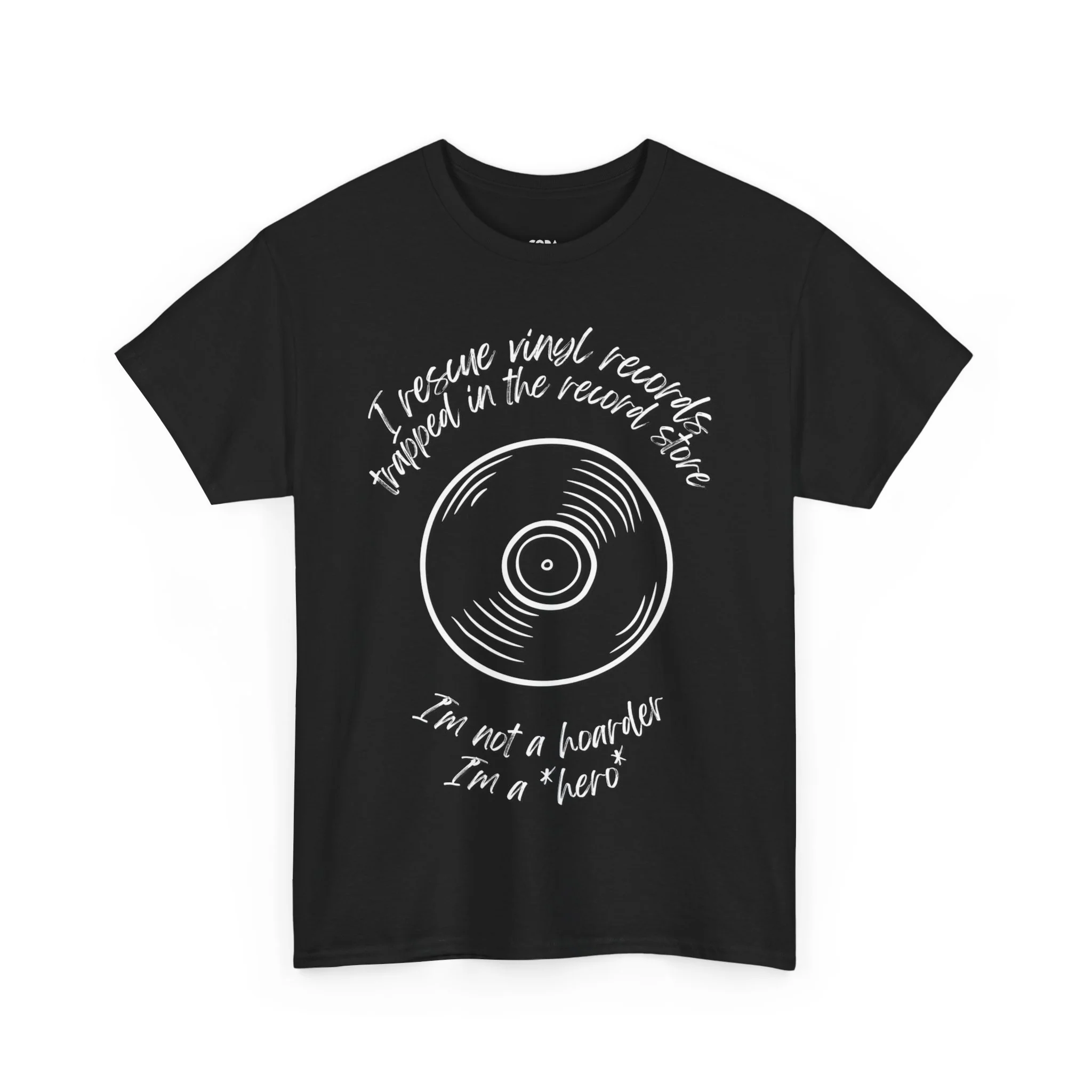 'I'm Not a Hoarder, I'm a Hero' Men's Vinyl T-Shirt - Image 10