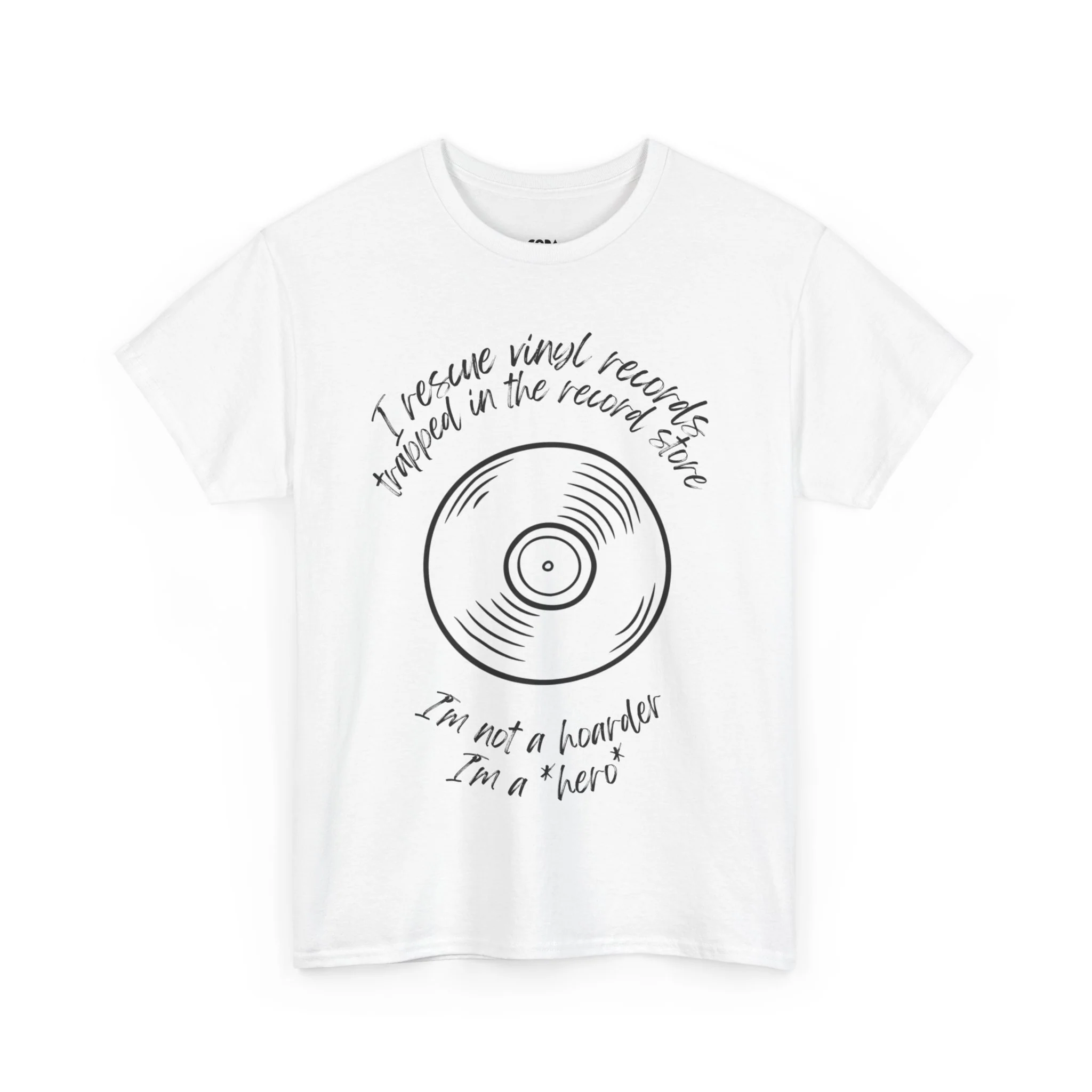 'I'm Not a Hoarder, I'm a Hero' Men's Vinyl T-Shirt - Image 28