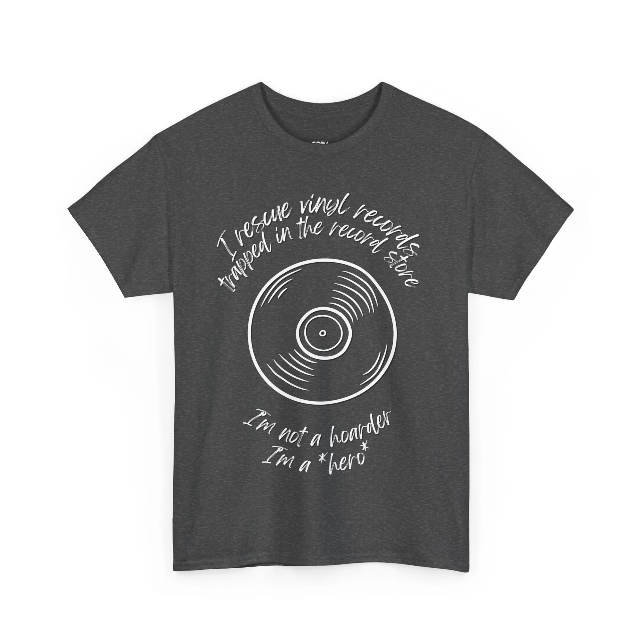 'I'm Not a Hoarder, I'm a Hero' Men's Vinyl T-Shirt - Image 37