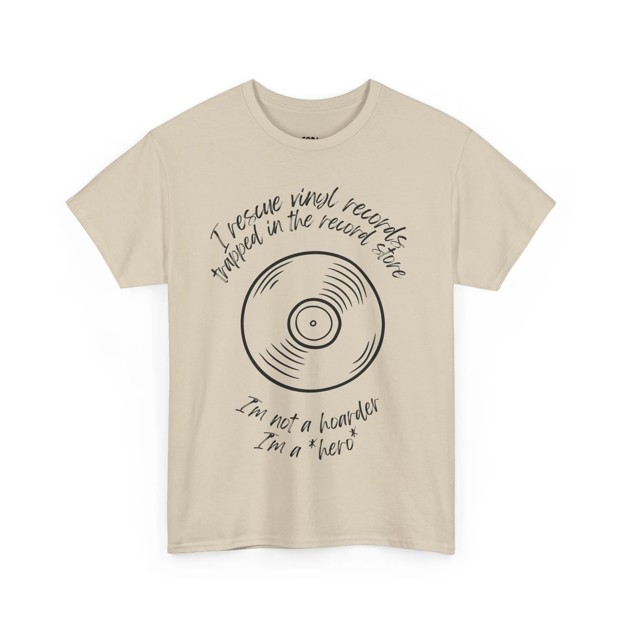 'I'm Not a Hoarder, I'm a Hero' Men's Vinyl T-Shirt - Image 46