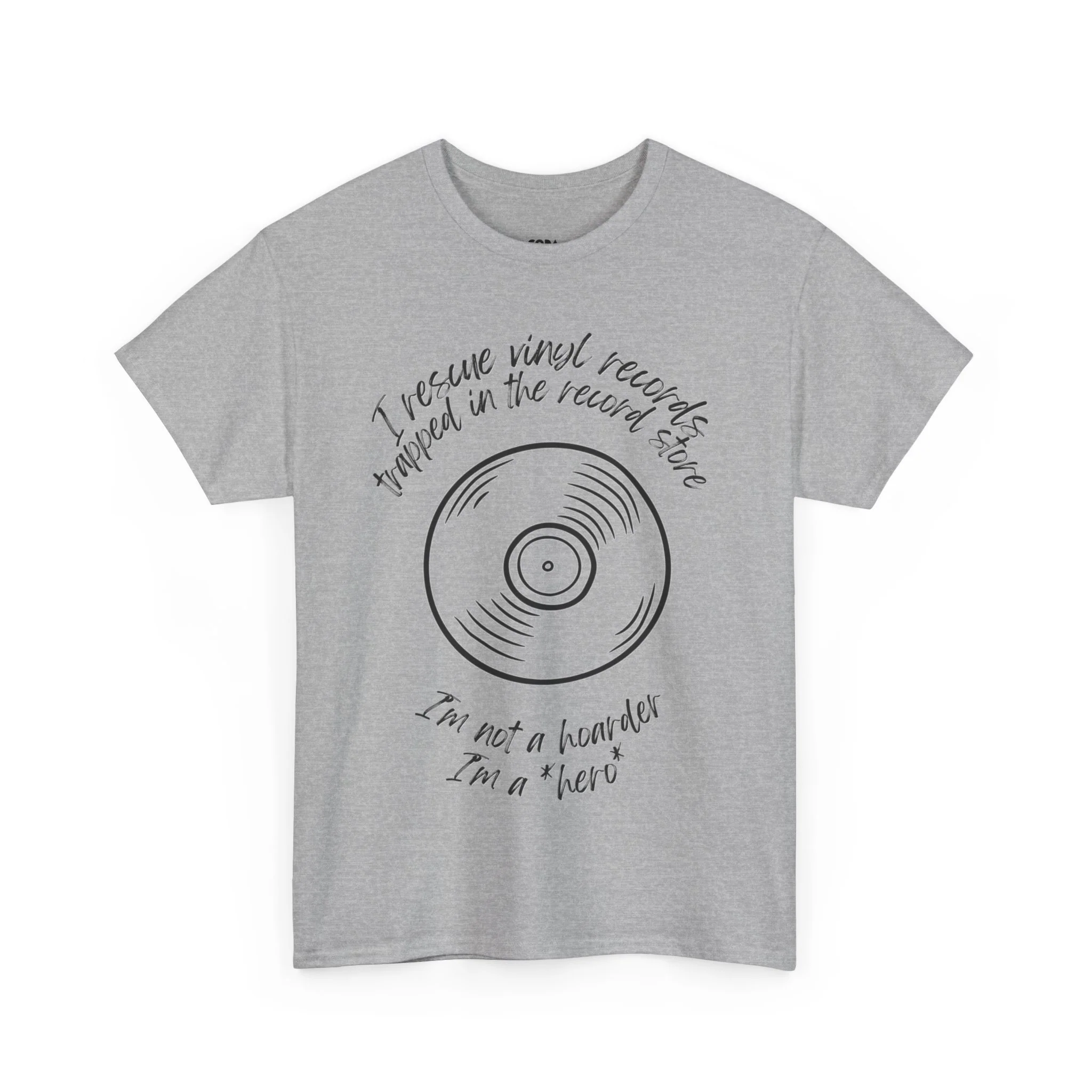 'I'm Not a Hoarder, I'm a Hero' Men's Vinyl T-Shirt - Image 55