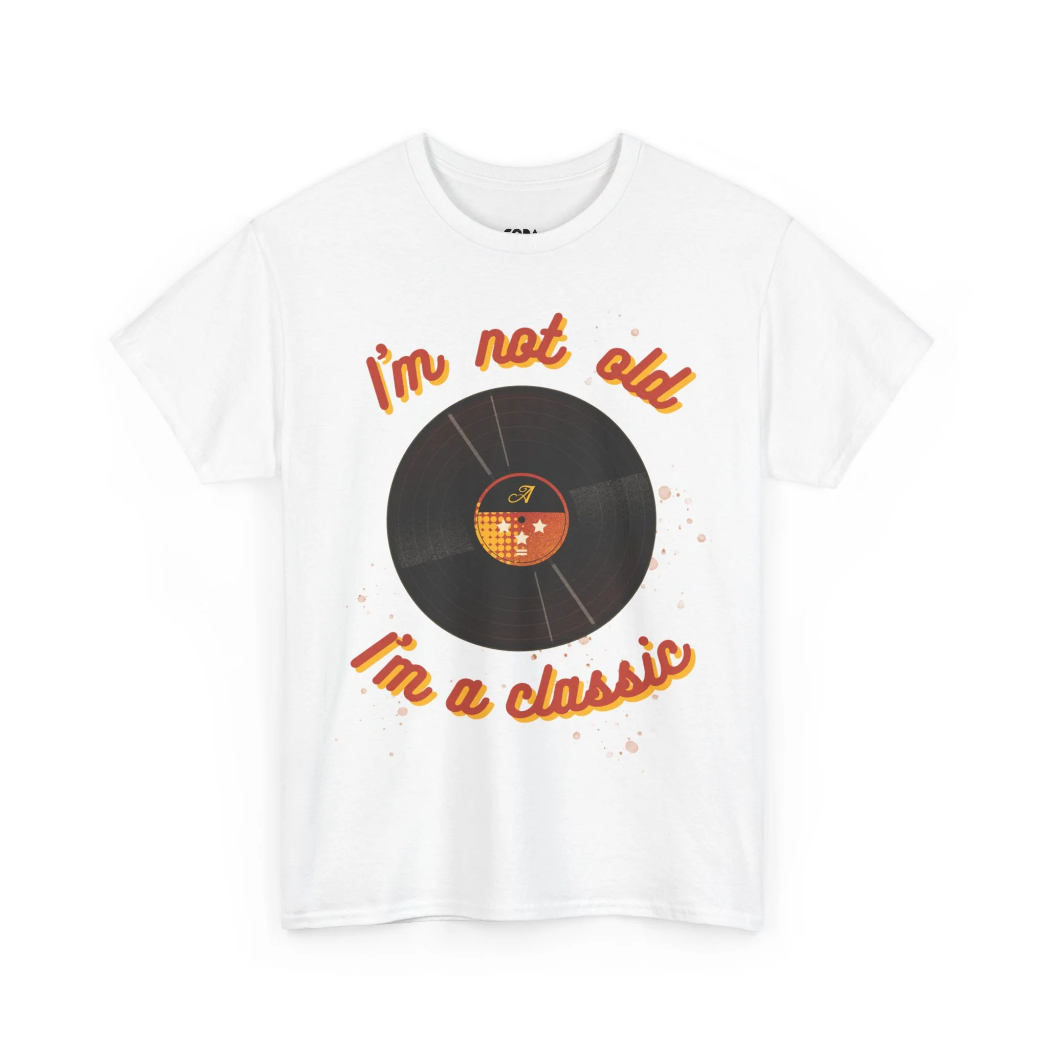 'I'm Not Old, I'm a Classic' Men's Vinyl Record T-Shirt - Image 15