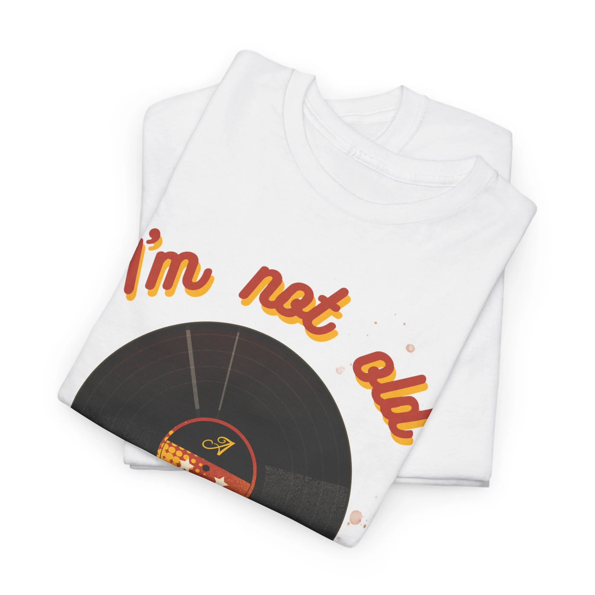 'I'm Not Old, I'm a Classic' Men's Vinyl Record T-Shirt - Image 17