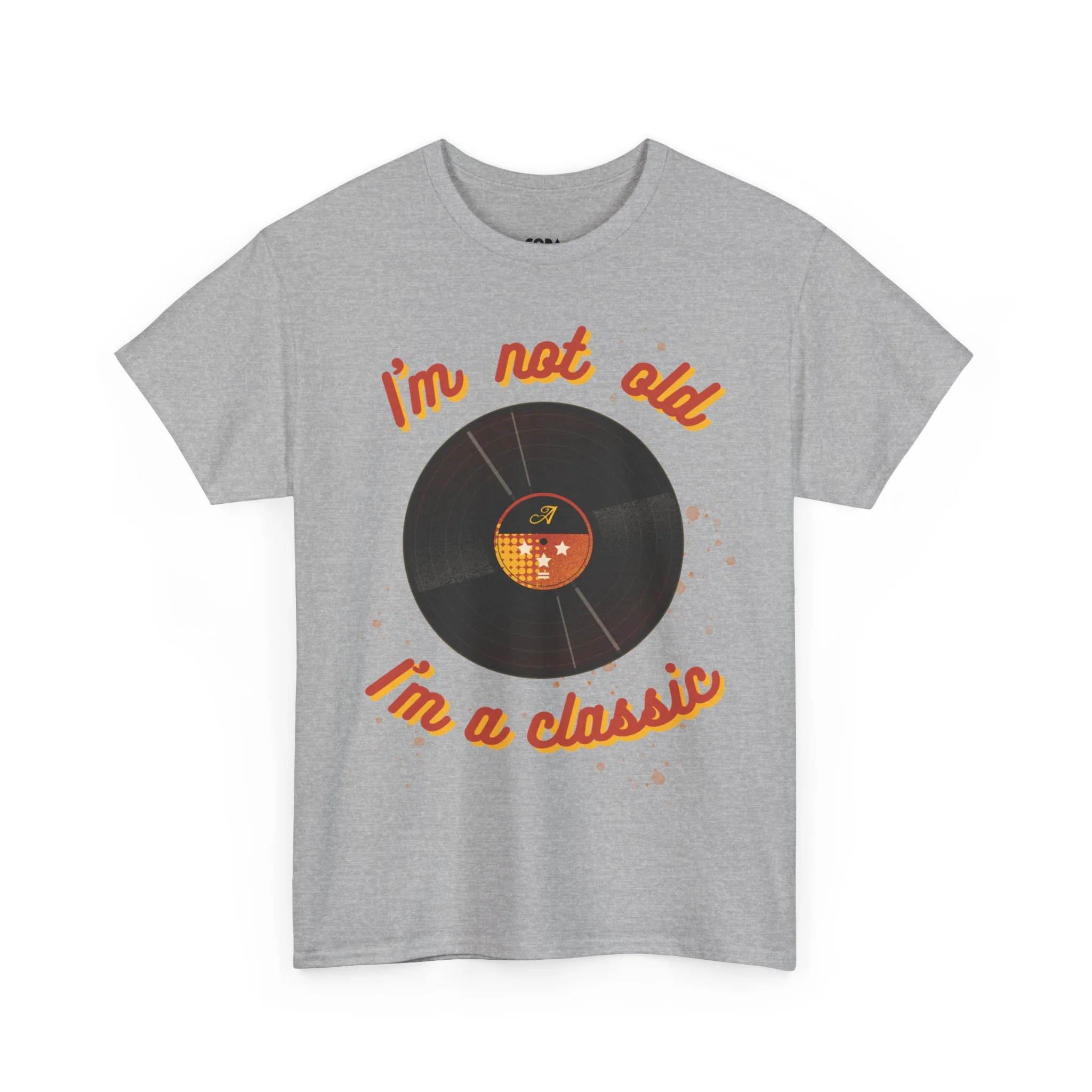 'I'm Not Old, I'm a Classic' Men's Vinyl Record T-Shirt - Image 22