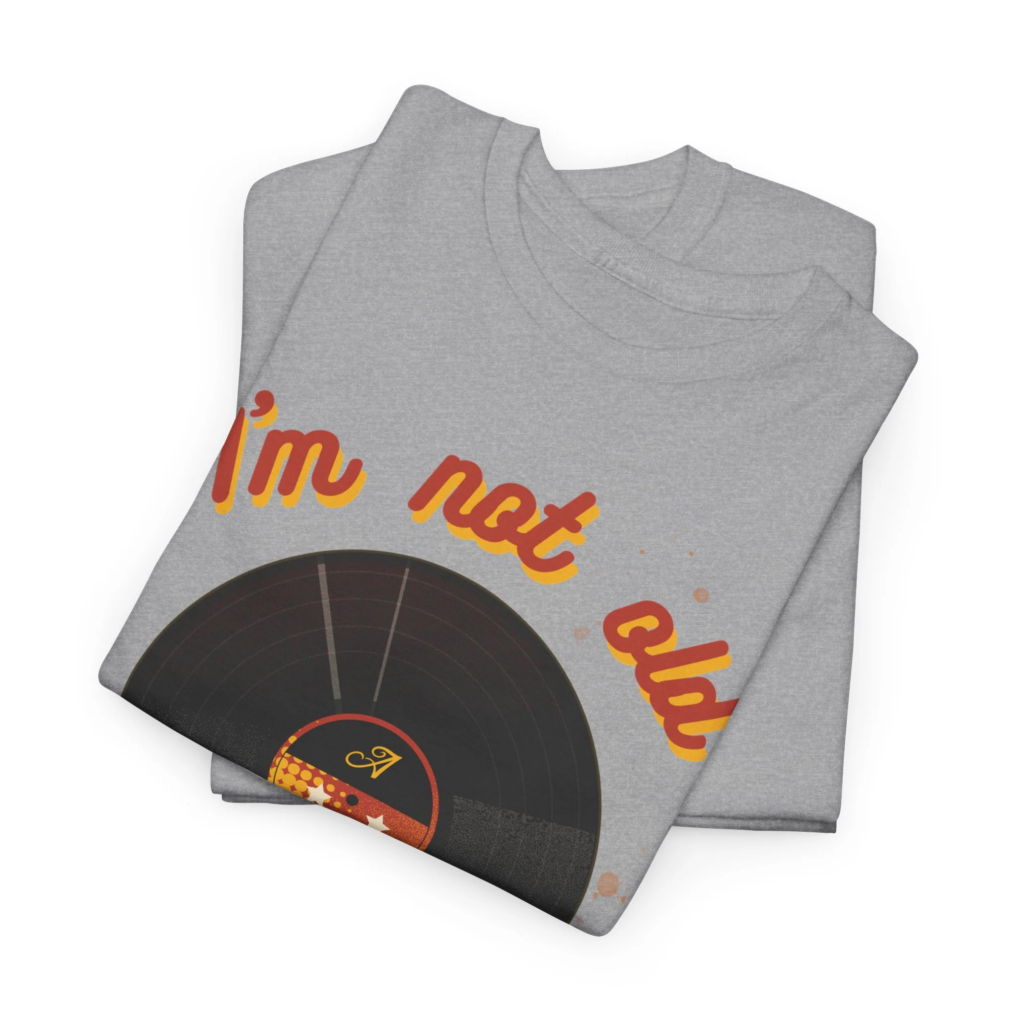 'I'm Not Old, I'm a Classic' Men's Vinyl Record T-Shirt - Image 24