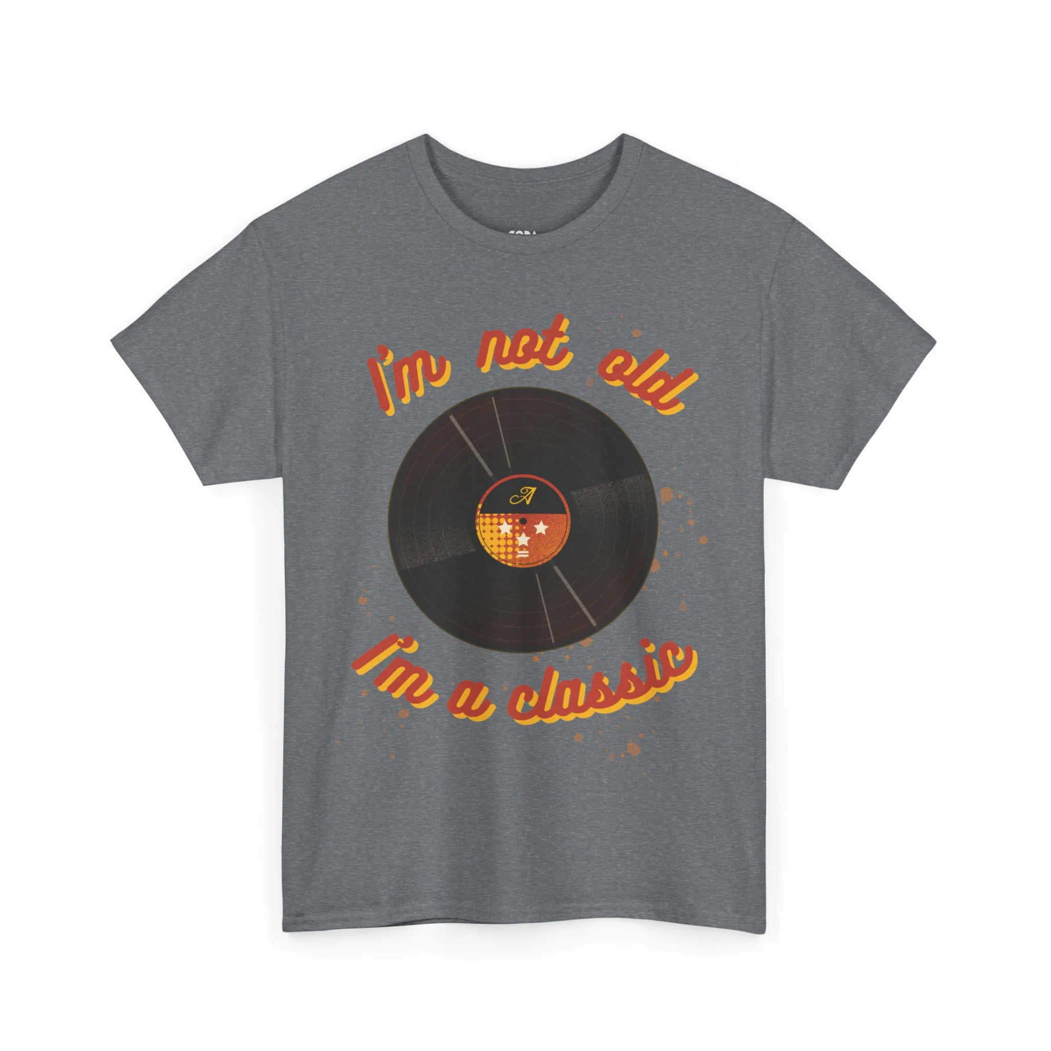 'I'm Not Old, I'm a Classic' Men's Vinyl Record T-Shirt - Image 29
