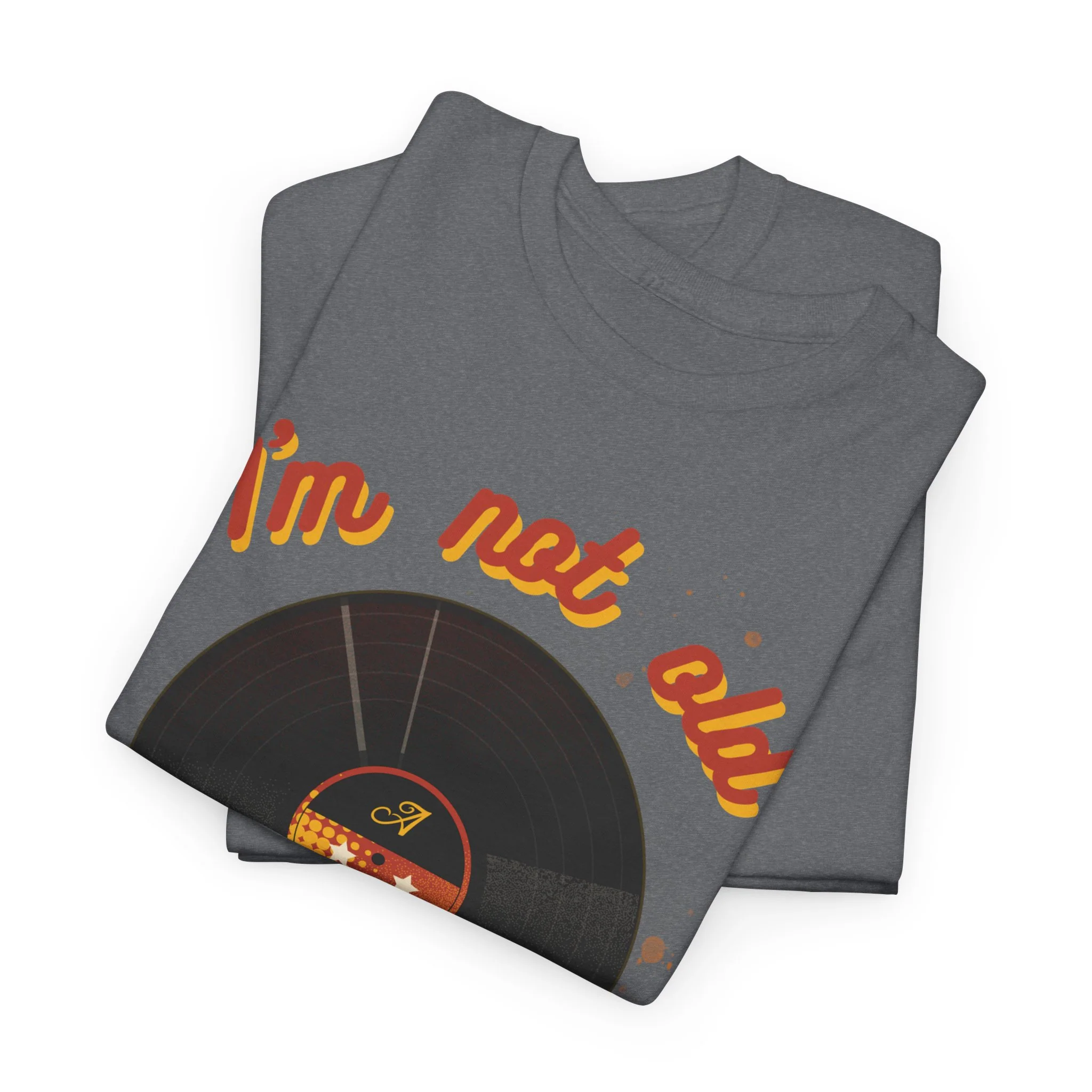 'I'm Not Old, I'm a Classic' Men's Vinyl Record T-Shirt - Image 31