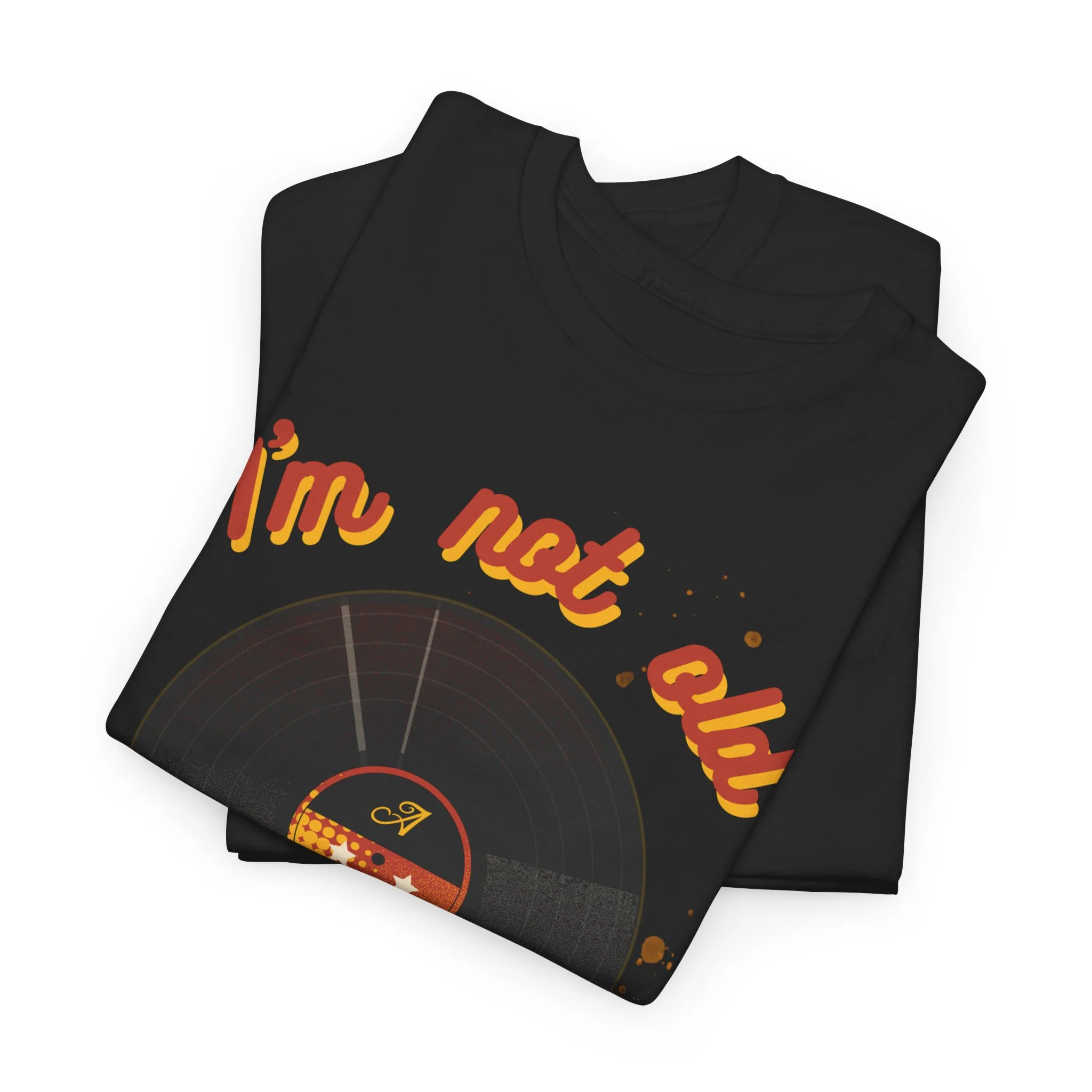 'I'm Not Old, I'm a Classic' Men's Vinyl Record T-Shirt - Image 38
