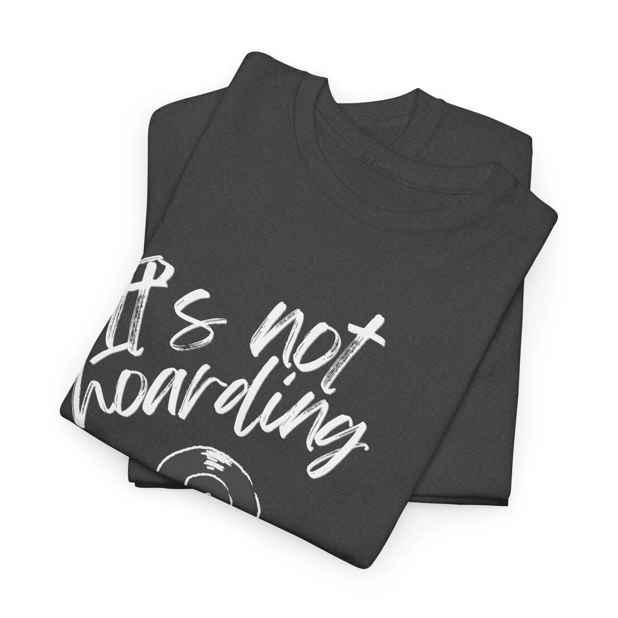 'It's Not Hoarding If It's Vinyl' Men's T-Shirt - Image 36