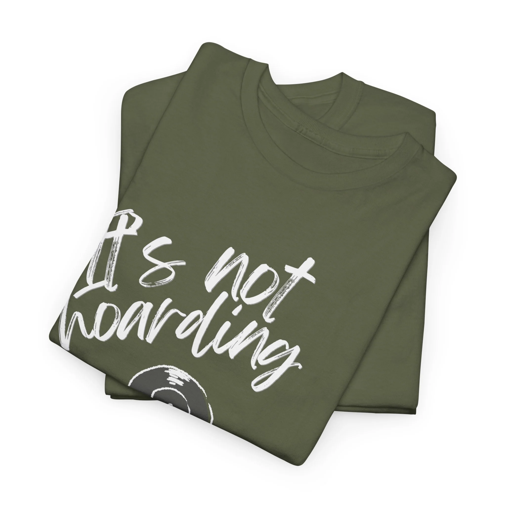 'It's Not Hoarding If It's Vinyl' Men's T-Shirt - Image 4