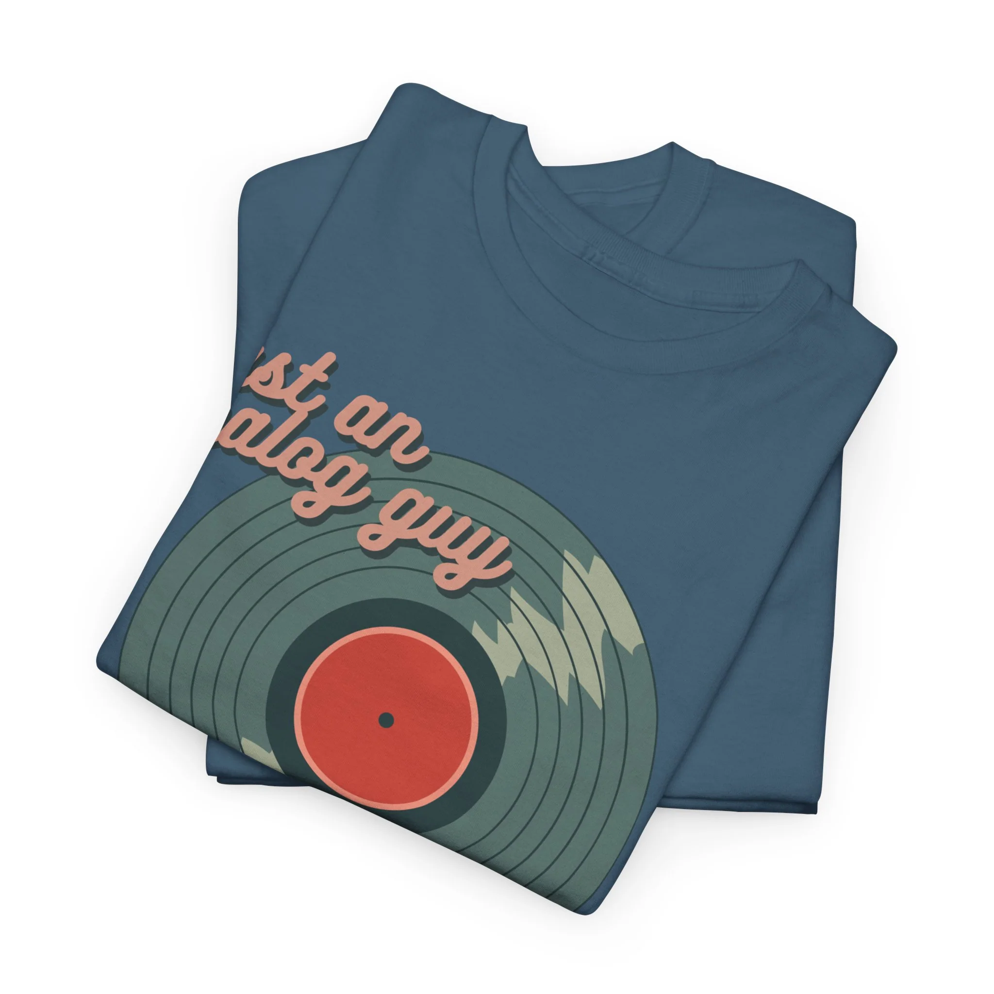 'Just an Analog Guy, In a Digital World' Men's T-Shirt - Image 22