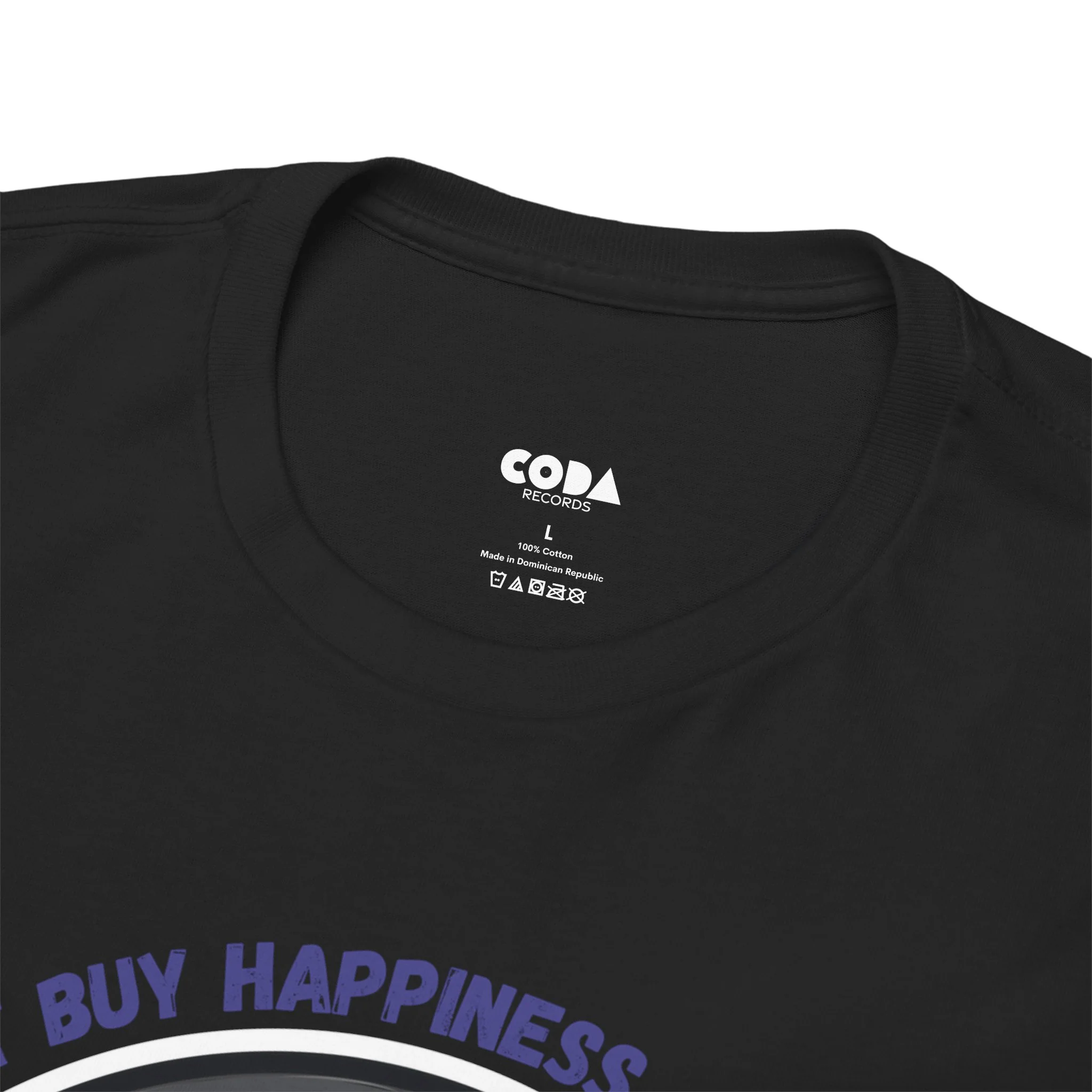 'Money Can't Buy Happiness, But It Can Buy Vinyl' Men's T-Shirt - Image 12