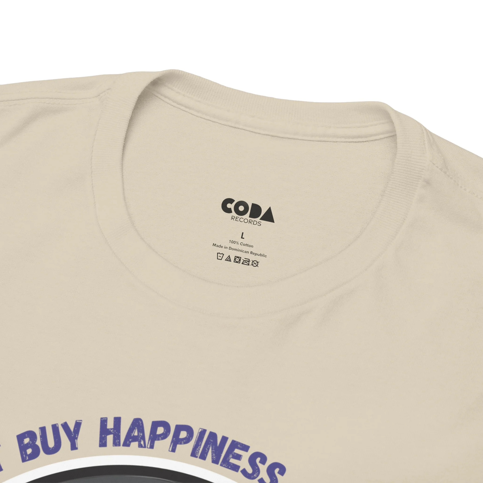 'Money Can't Buy Happiness, But It Can Buy Vinyl' Men's T-Shirt - Image 28